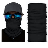 120 Pack Neck Gaiter Tubular Bandana Balaclava Mask Black   Neck Gaiter Wholesale