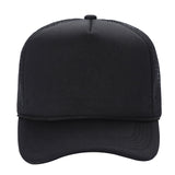 Front Trucker Mesh Hat Sponge Cap Curved Brim