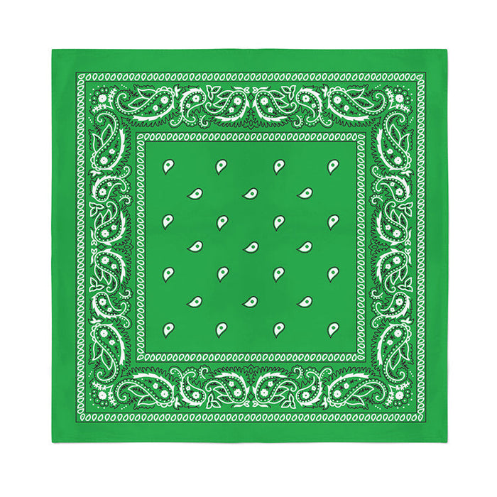 12 Pack COTTON Bandanas Solid 22 inches White Bandanas Wholesale