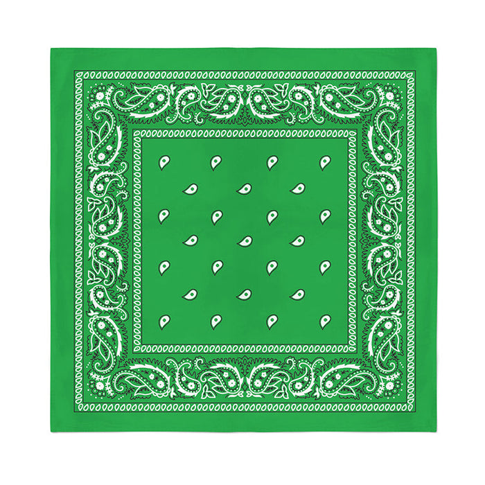 12 Pack COTTON Bandanas Solid 22 inches White Bandanas Wholesale