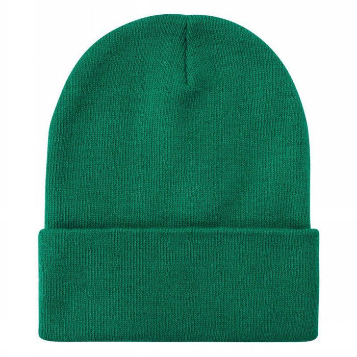 Green Long Beanie