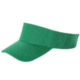 Green Velcro Sun Visor Hat Cap