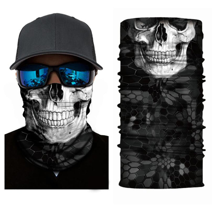 120 Pack Neck Gaiter Tubular Bandana Balaclava Mask Black   Neck Gaiter Wholesale