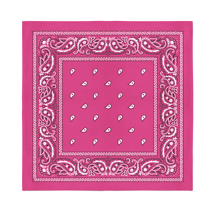 600 Pack COTTON Bandanas Solid 22 inches White Bandanas Wholesale