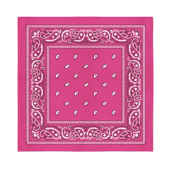12 Pack COTTON Bandanas Solid 22 inches White Bandanas Wholesale