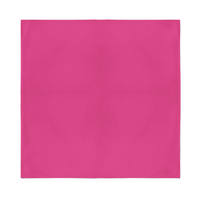 12 Pack POLYESTER Bandanas Solid 22 inches White Bandanas Wholesale