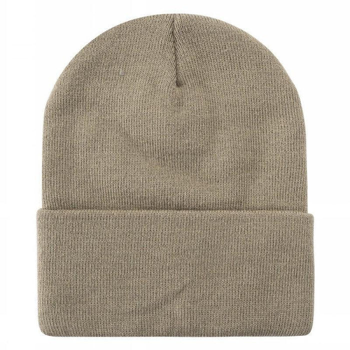 Khaki Long Beanie