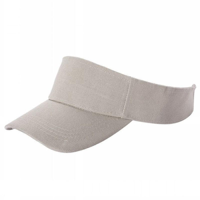 Khaki Velcro Sun Visor Hat Cap