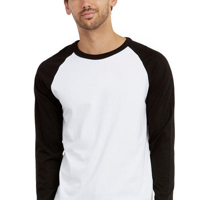 Men's Long Sleeve Baseball Tee Shirt