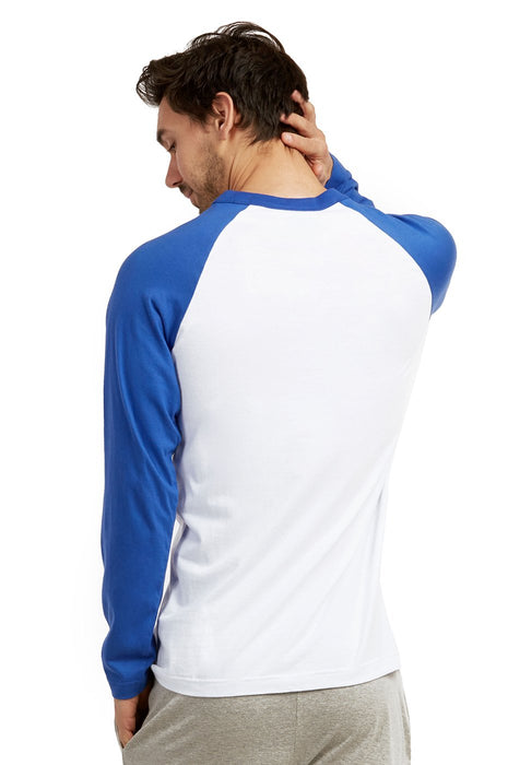 Men's Long Sleeve Baseball Tee Shirt