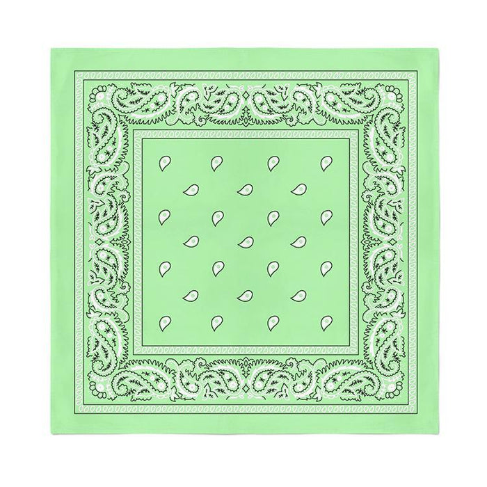 Square Bandanas (24 Pack) Cotton Solid 22 inches Black  Wholesale