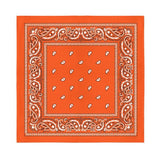 Square Bandanas (24 Pack) Cotton Solid 22 inches Black  Wholesale