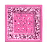 12 Pack COTTON Bandanas Solid 22 inches White Bandanas Wholesale