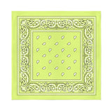 Square Bandanas (24 Pack) Cotton Solid 22 inches Black  Wholesale