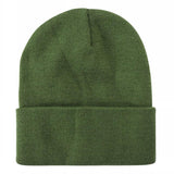 Olive Long Beanie