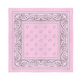 12 Pack COTTON Bandanas Solid 22 inches White Bandanas Wholesale