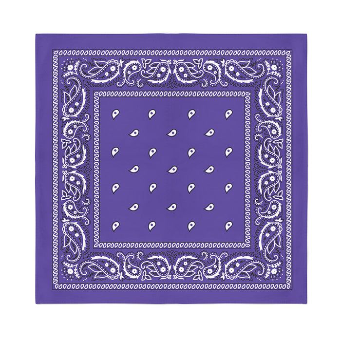 600 Pack COTTON Bandanas Solid 22 inches White Bandanas Wholesale