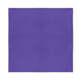 Square Bandanas (24 Pack) Cotton Solid 22 inches Black  Wholesale