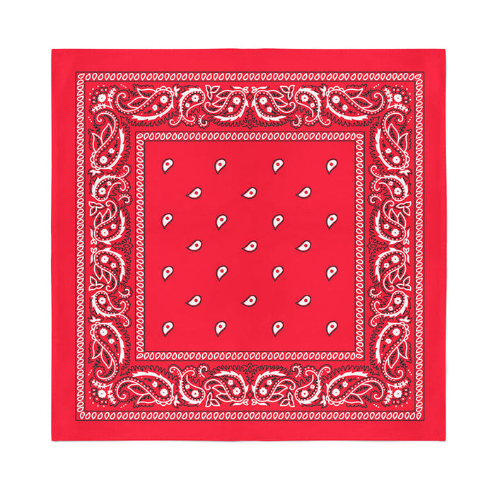 12 Pack COTTON Bandanas Solid 22 inches White Bandanas Wholesale