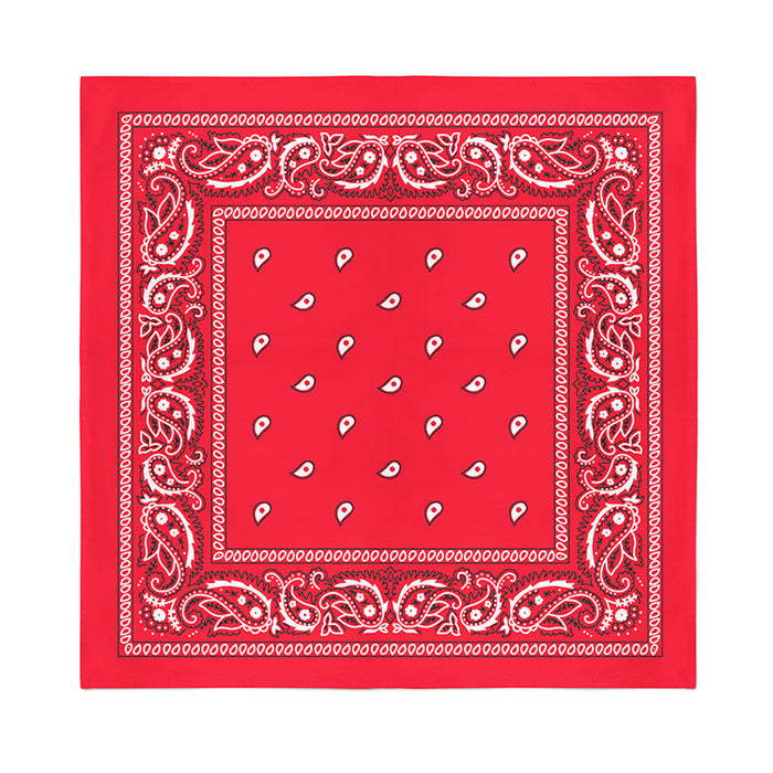 3 Pack POLYESTER Bandanas Solid 22 inches White Bandanas Wholesale
