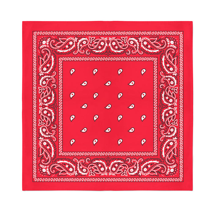 12 Pack COTTON Bandanas Solid 22 inches White Bandanas Wholesale