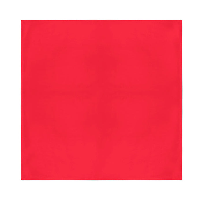12 Pack COTTON Bandanas Solid 22 inches White Bandanas Wholesale