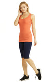 Women's Yoga Shorts with High Waistband
