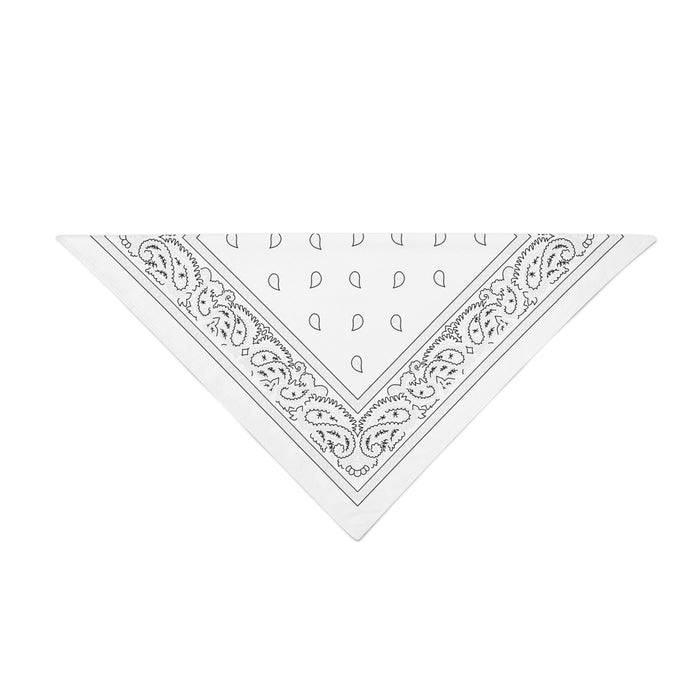 12 Pack POLYESTER  Dog Bandanas Solid Regular (30 by 20 in) Black Dog Bandanas Wholesale