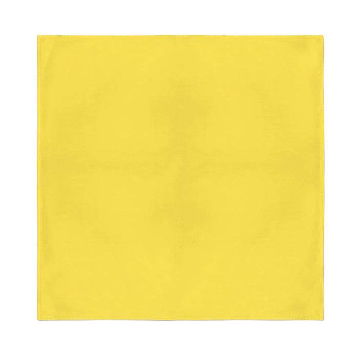 12 Pack COTTON Bandanas Solid 22 inches White Bandanas Wholesale