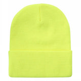 Yellow Long Beanie