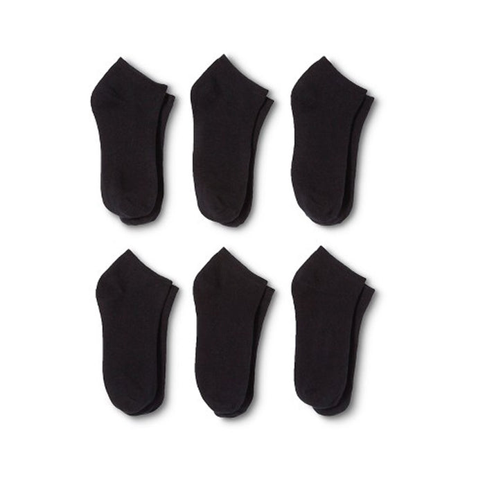 120 Pairs Low Cut Ankle Socks 6-8 Black  Socks Wholesale
