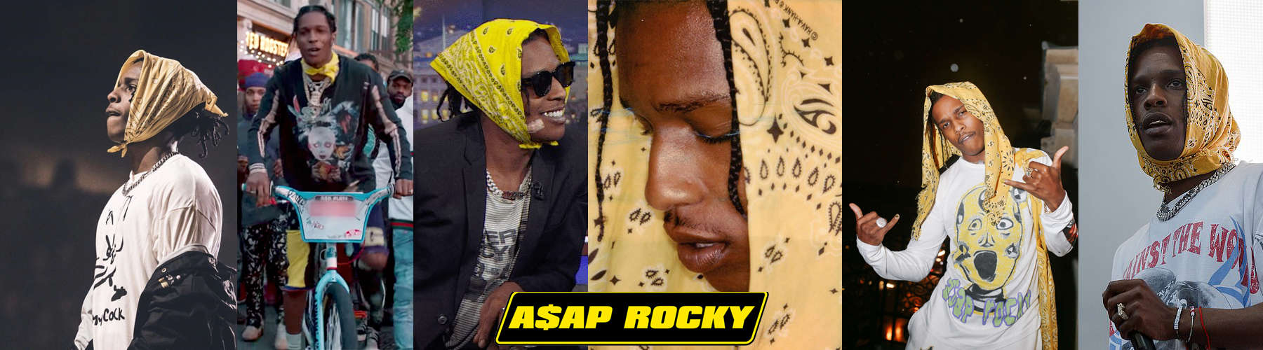 A$AP ROCKYs YELLOW BANDANA (@yellow_bandana) / X