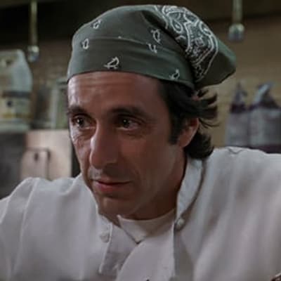 Al Pacino in  the movie Frankie and Johnny
