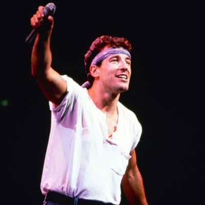 Bruce Springsteen in a bandana