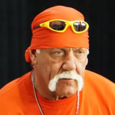 Hulk Hogan in an Orange Bandana