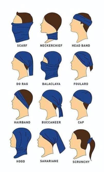 How To Wear A Tube Bandana