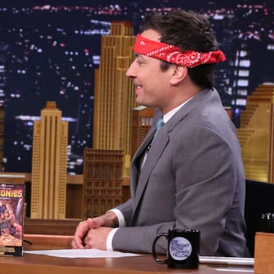 Jimmy Fallon gets his Goonies on.