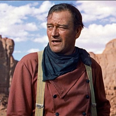 When you wear a blue bandana like John Wayne, people will know better than to mess with you.