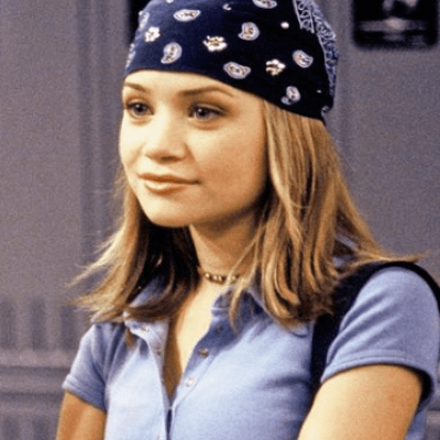 Wear a bandana like Mary Kate (or is it Ashley?) 