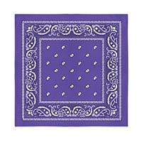 Purple Bandana