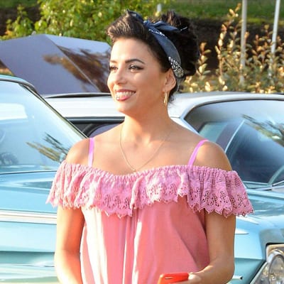 Use a bandana to channel your inner Hot Babe like Eva Longoria.