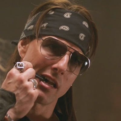 Get your groove on in a paisley bandana like Tom Cruise in Rock of Ages.