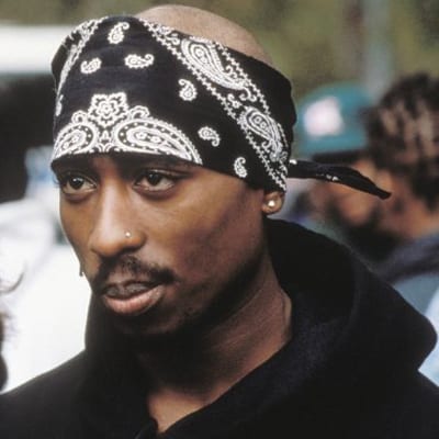 Put a little sparkle in your day (and your nose) like Tupac.
