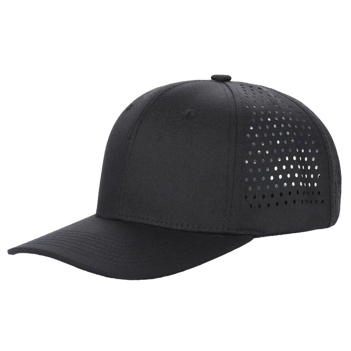 12 Pack Laser Vented Trucker Mesh Hat - Curved Bill