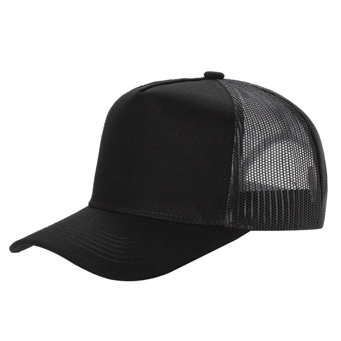 12 Pack Trucker Mesh Hat Cap - Curved Bill, Adjustable, 5-Panel