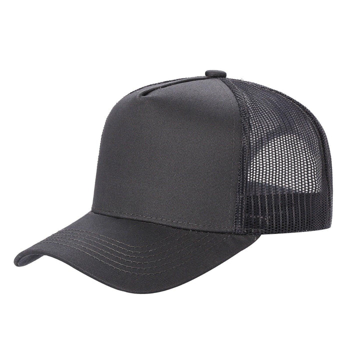 12 Pack Trucker Mesh Hat Cap - Curved Bill, Adjustable, 5-Panel
