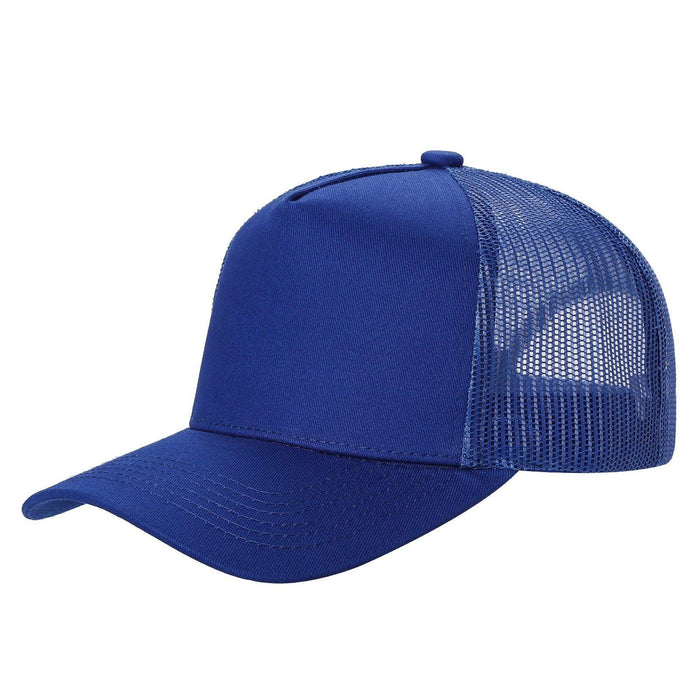 12 Pack Trucker Mesh Hat Cap - Curved Bill, Adjustable, 5-Panel