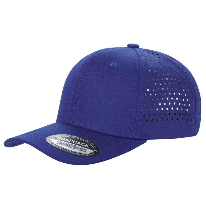 12 Pack Laser Vented Trucker Mesh Hat - Curved Bill, Adjustable, 6-Pan – Bandanas Wholesale
