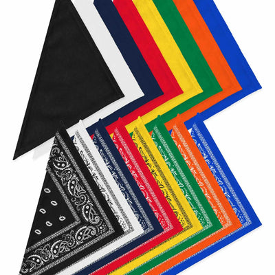 Cotton Dog Bandanas - Regular Size  (30" x 20")