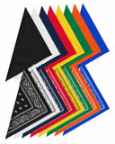 Polyester Dog Bandanas - XL Size (40" x 26")